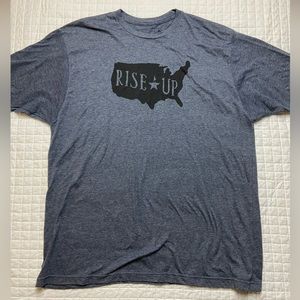 Hamilton Tour T-Shirt Heather Charcoal Men’s 2XL NWOT